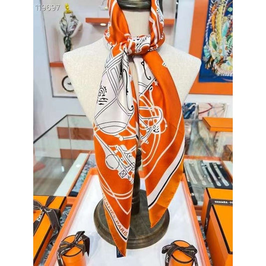 Hermes Twill Silk Scarf SS001123