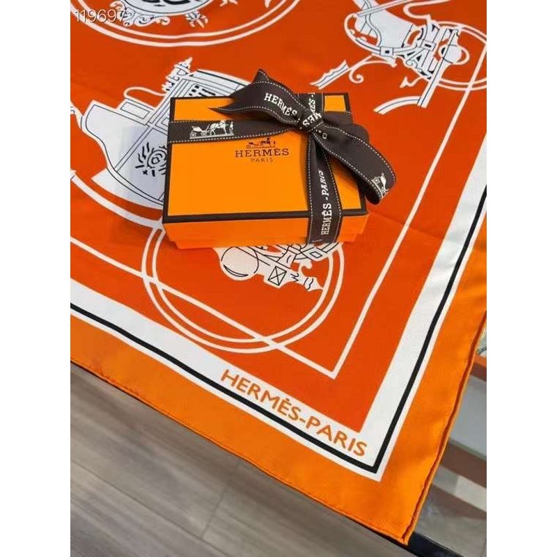 Hermes Twill Silk Scarf SS001123