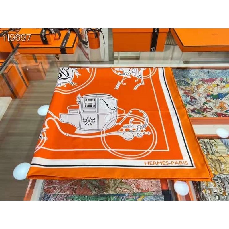 Hermes Twill Silk Scarf SS001123