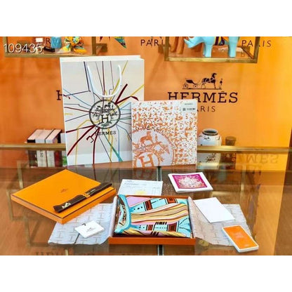 Hermes Twill Silk Scarf SS001124