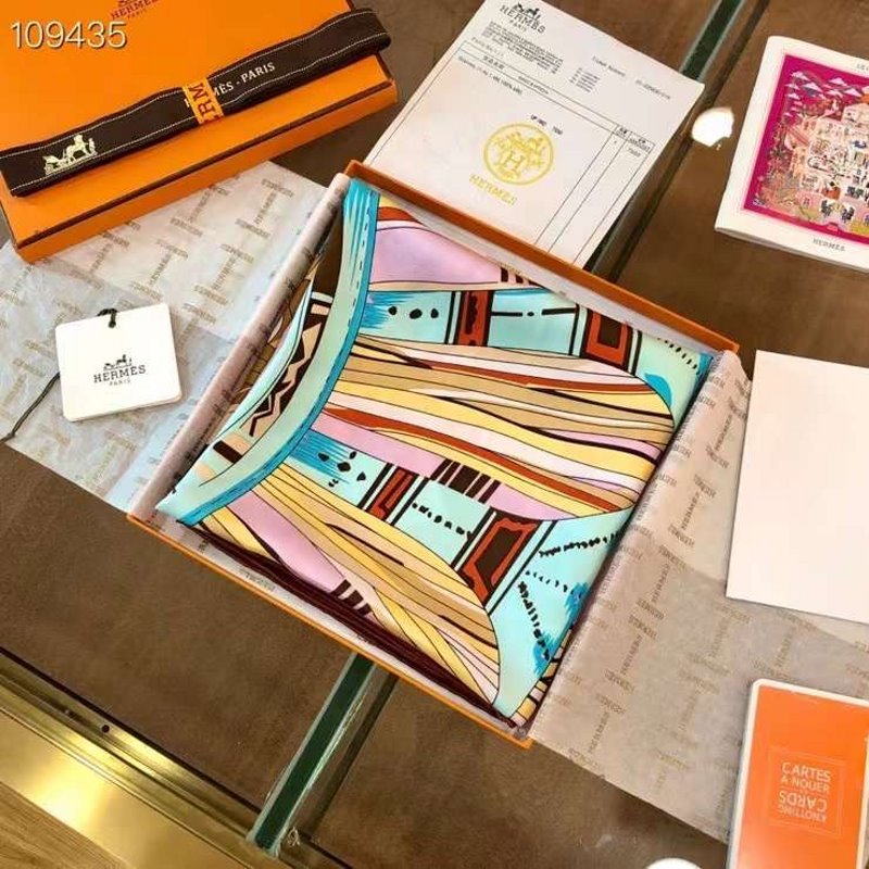 Hermes Twill Silk Scarf SS001124