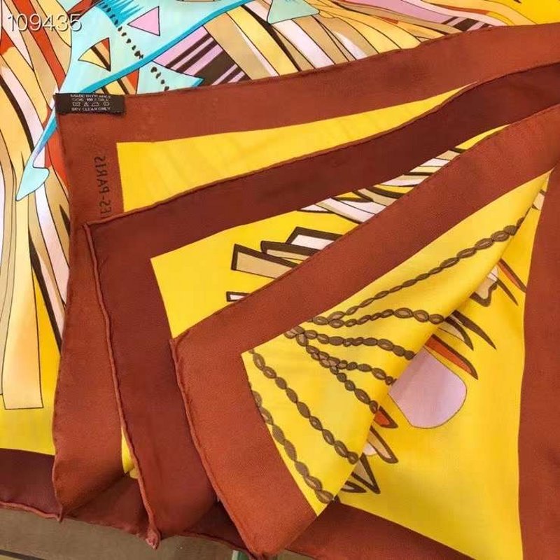 Hermes Twill Silk Scarf SS001124