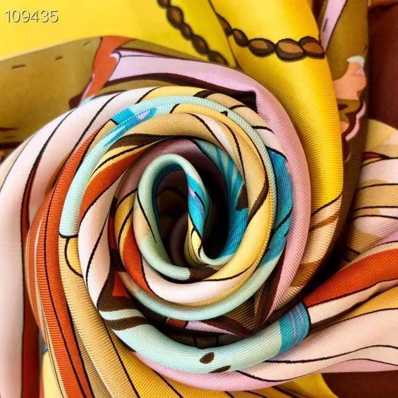 Hermes Twill Silk Scarf SS001124