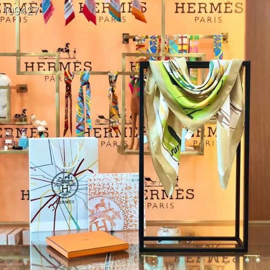 Hermes Twill Silk Scarf SS001125