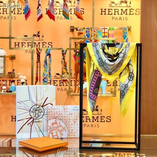 Hermes Twill Silk Scarf SS001126