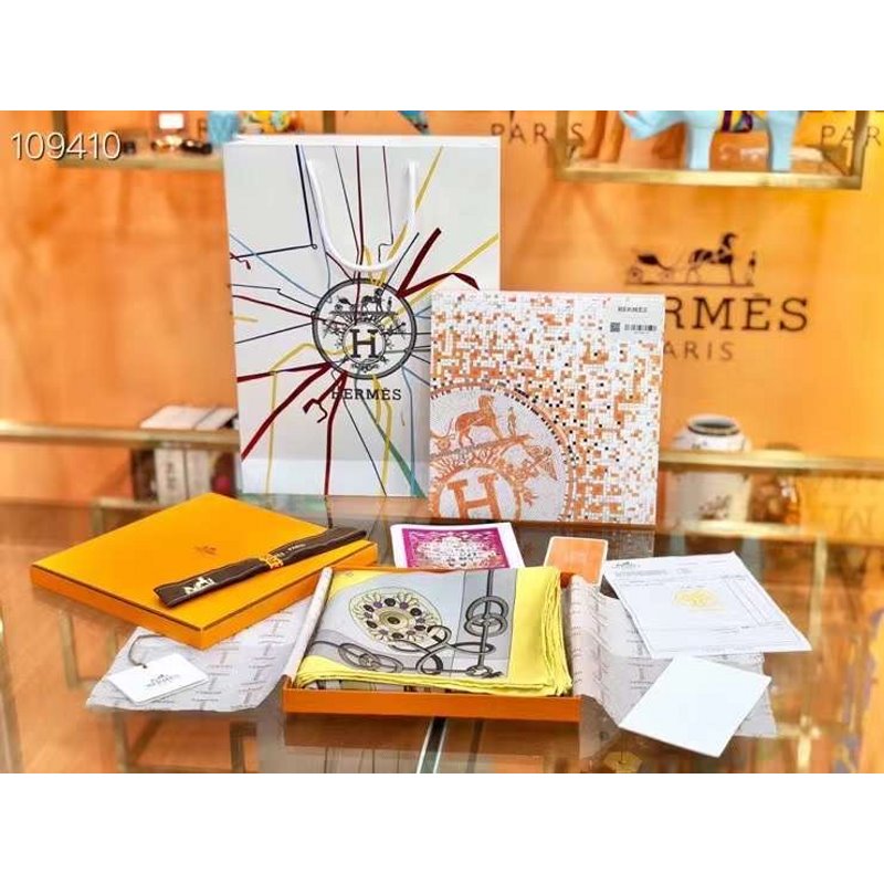 Hermes Twill Silk Scarf SS001126