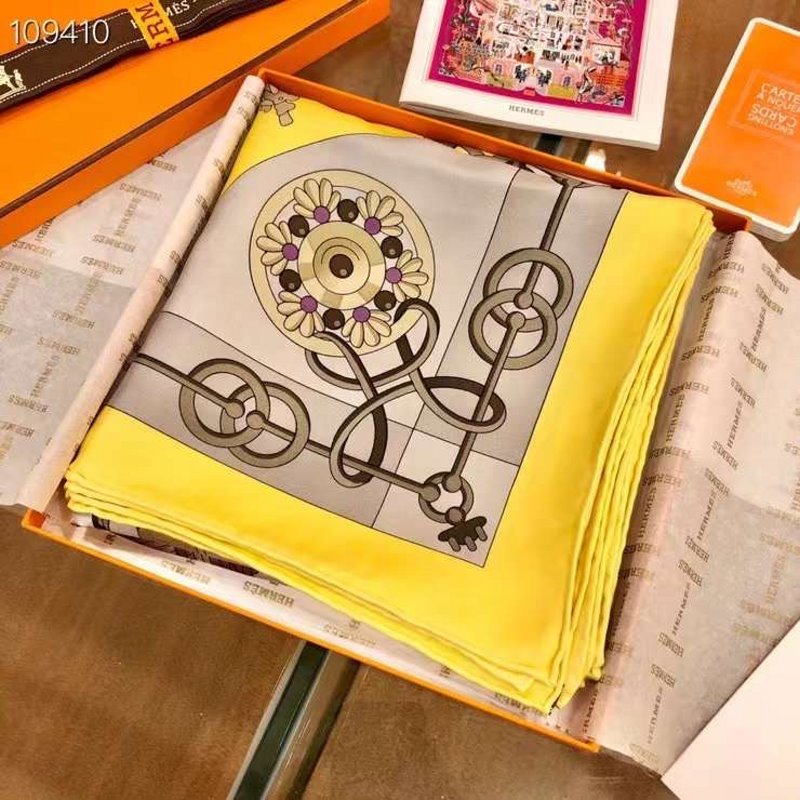 Hermes Twill Silk Scarf SS001126