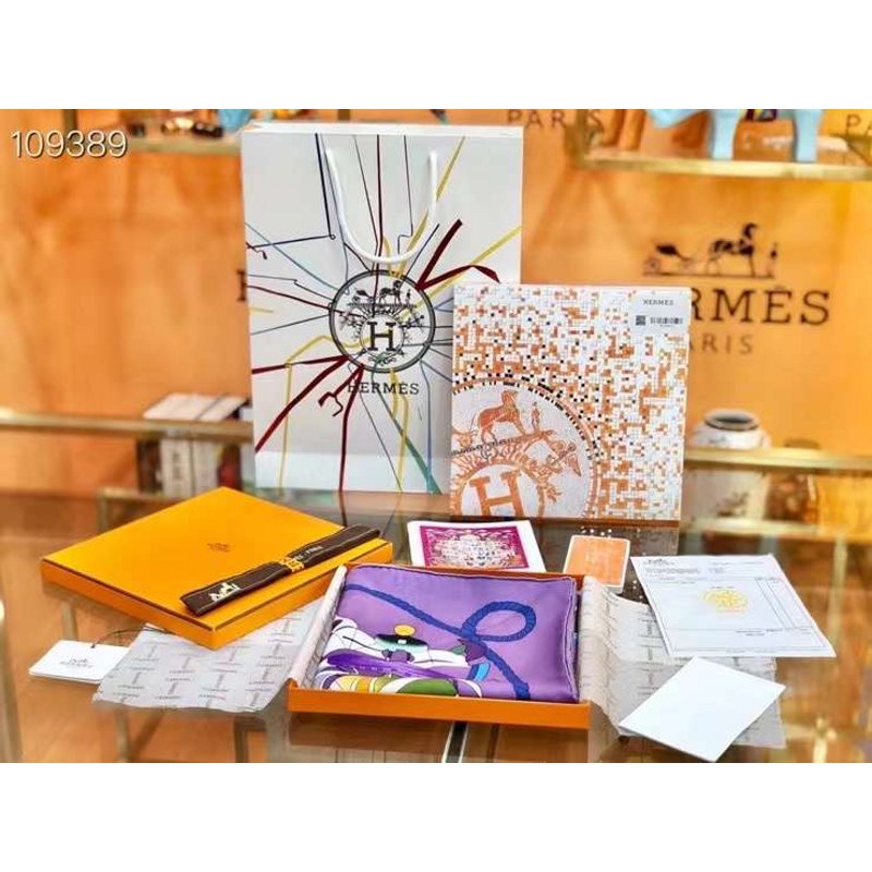 Hermes Twill Silk Scarf SS001127