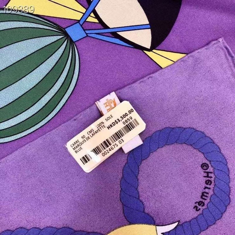 Hermes Twill Silk Scarf SS001127