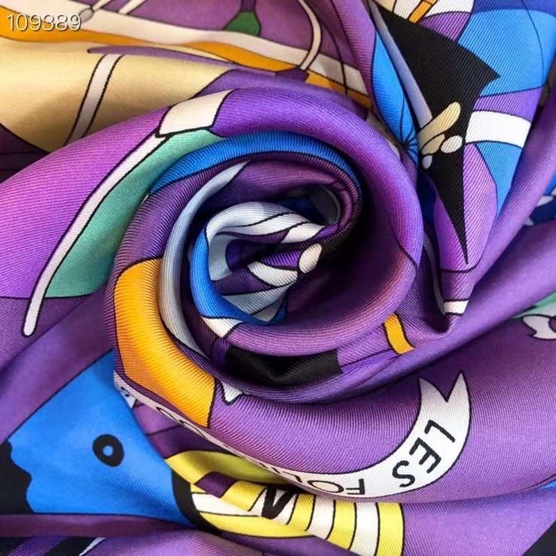 Hermes Twill Silk Scarf SS001127