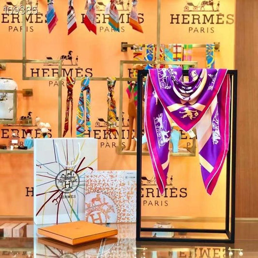 Hermes Twill Silk Scarf SS001128