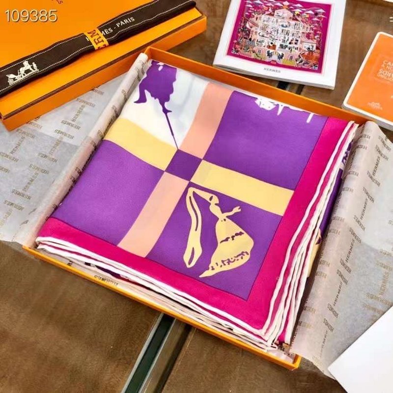 Hermes Twill Silk Scarf SS001128