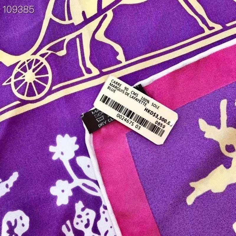 Hermes Twill Silk Scarf SS001128