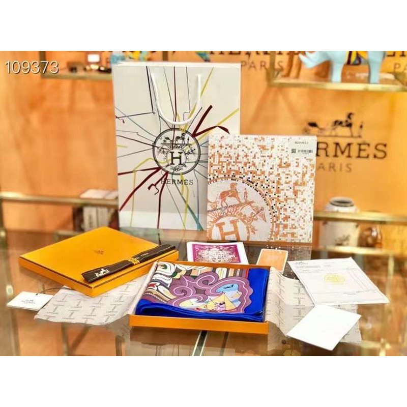 Hermes Twill Silk Scarf SS001129