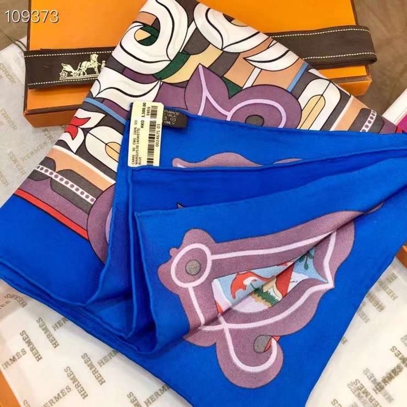 Hermes Twill Silk Scarf SS001129