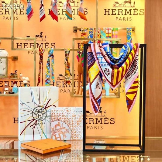 Hermes Twill Silk Scarf SS001130
