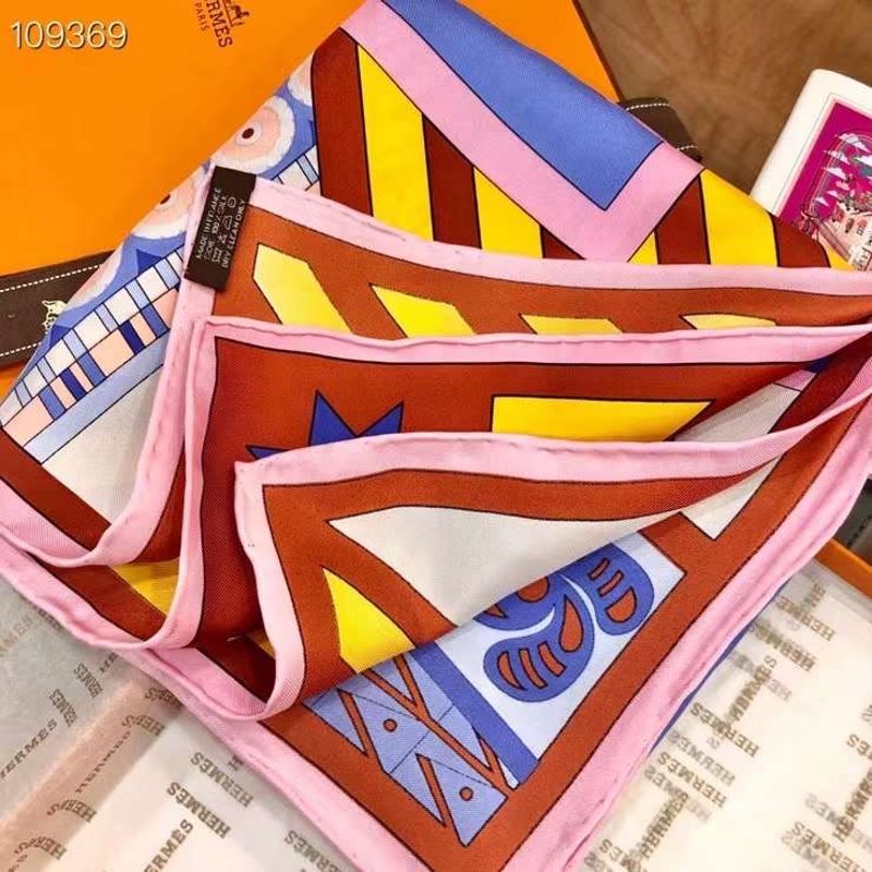Hermes Twill Silk Scarf SS001130