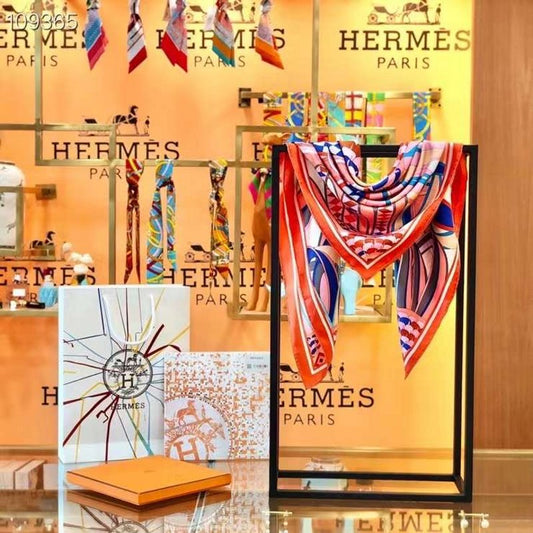 Hermes Twill Silk Scarf SS001131