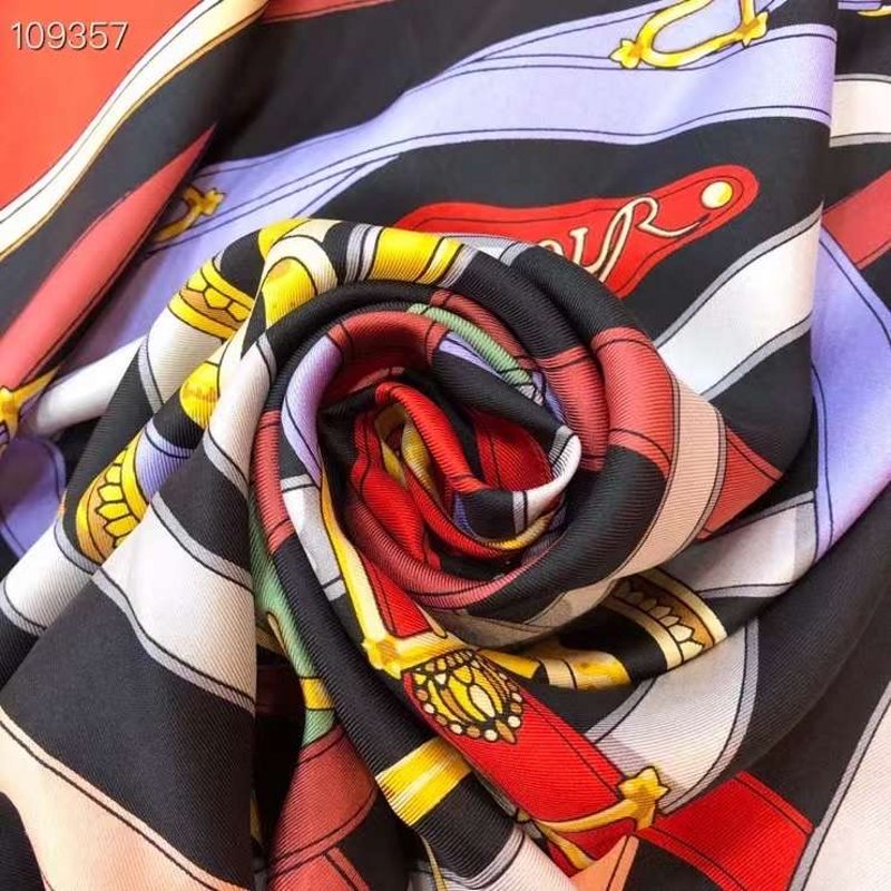 Hermes Twill Silk Scarf SS001132