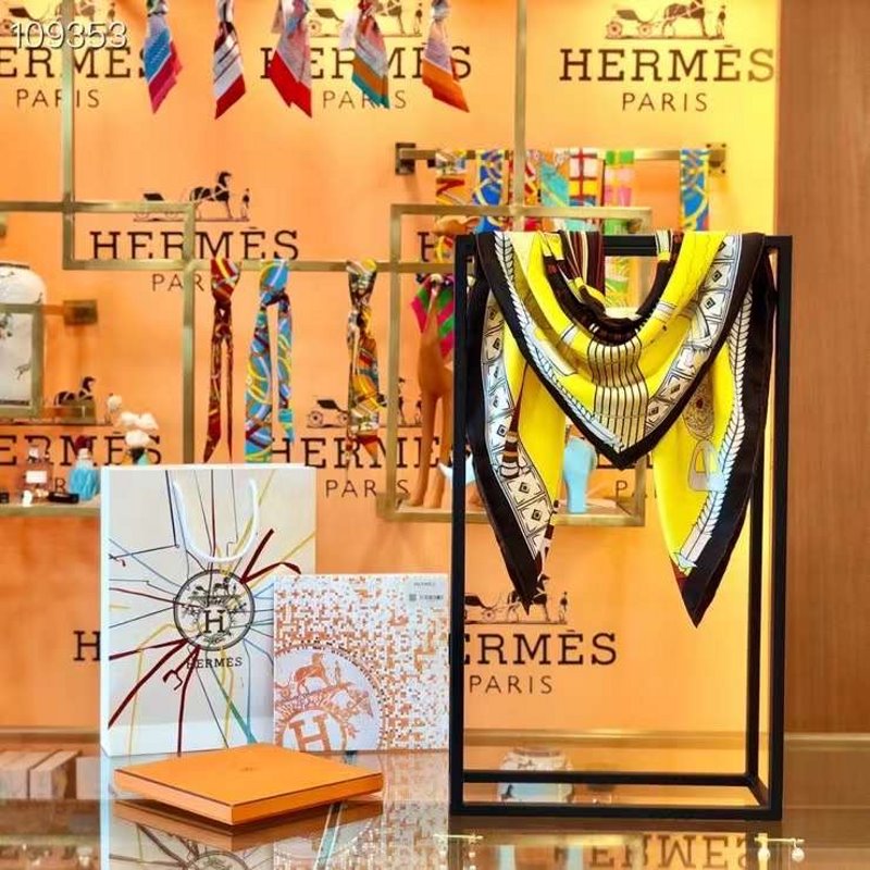 Hermes Twill Silk Scarf SS001133