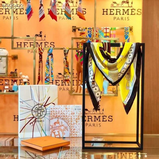 Hermes Twill Silk Scarf SS001133