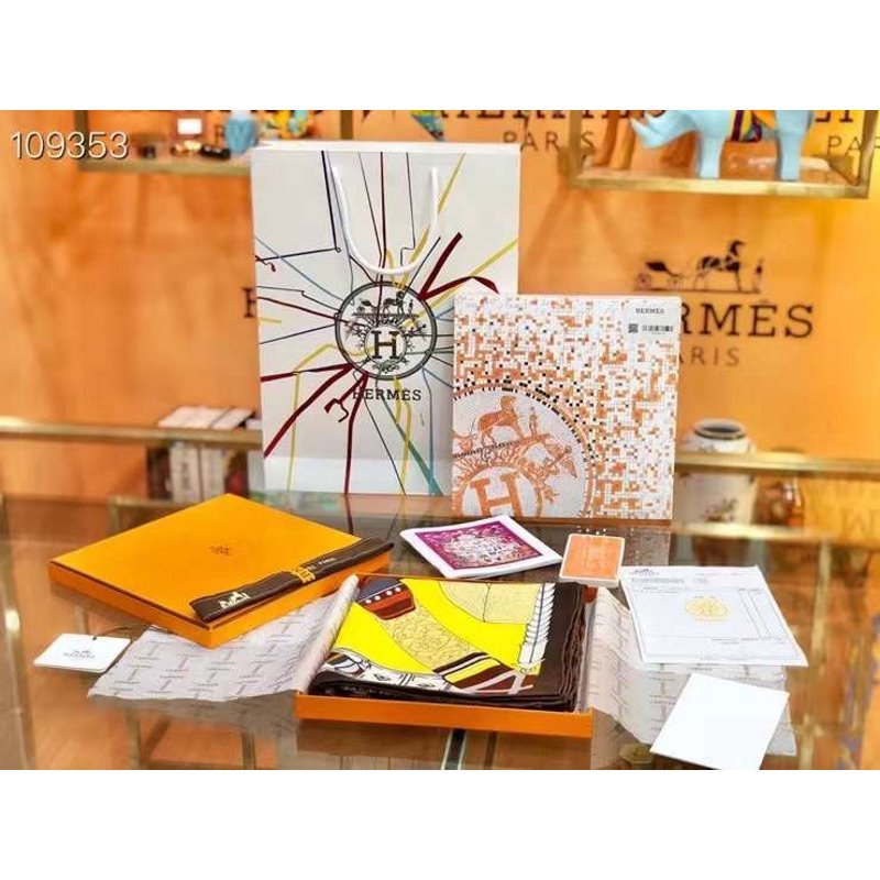 Hermes Twill Silk Scarf SS001133