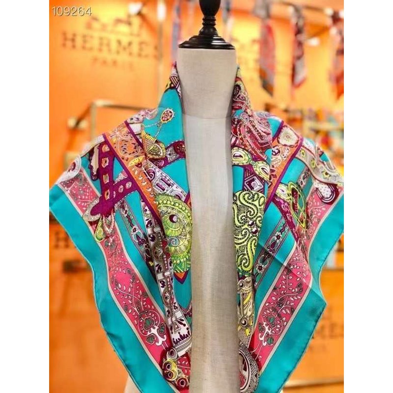 Hermes Twill Silk Scarf SS001134
