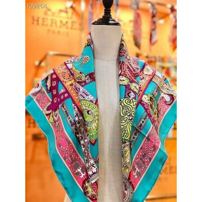 Hermes Twill Silk Scarf SS001134