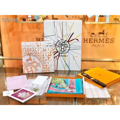 Hermes Twill Silk Scarf SS001134