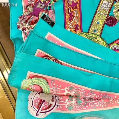 Hermes Twill Silk Scarf SS001134