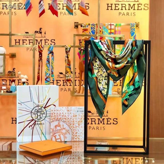Hermes Twill Silk Scarf SS001135
