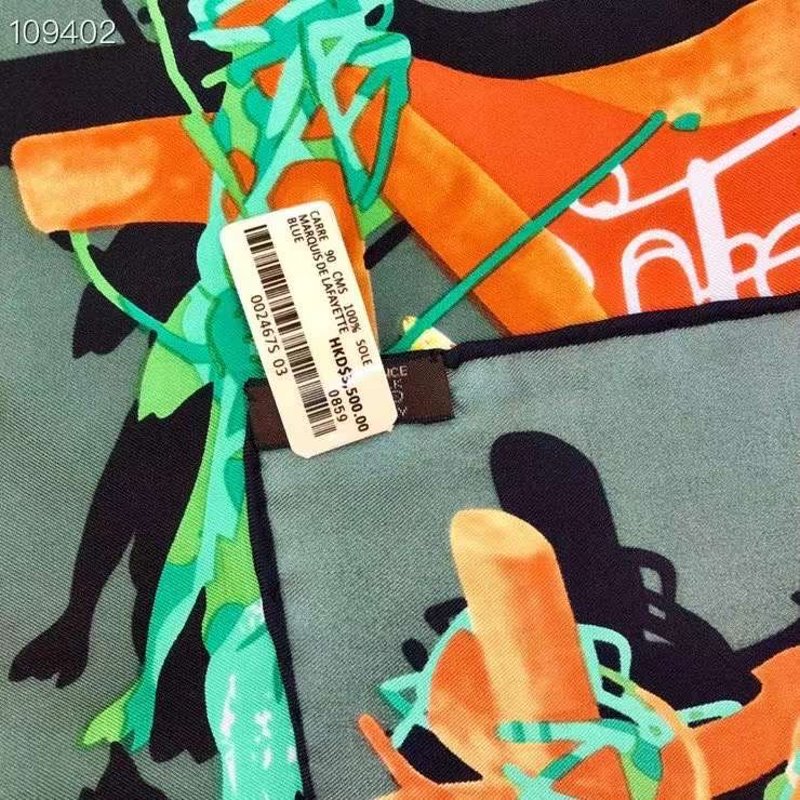 Hermes Twill Silk Scarf SS001135