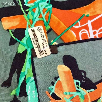 Hermes Twill Silk Scarf SS001135