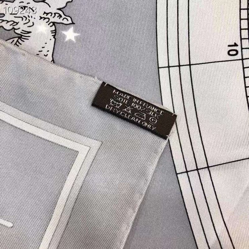 Hermes Twill Silk Scarf SS001136
