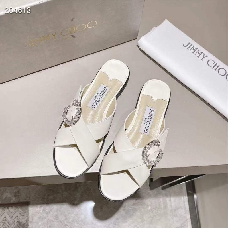 Jimmy Choo C Buckle Slippers SHS05059