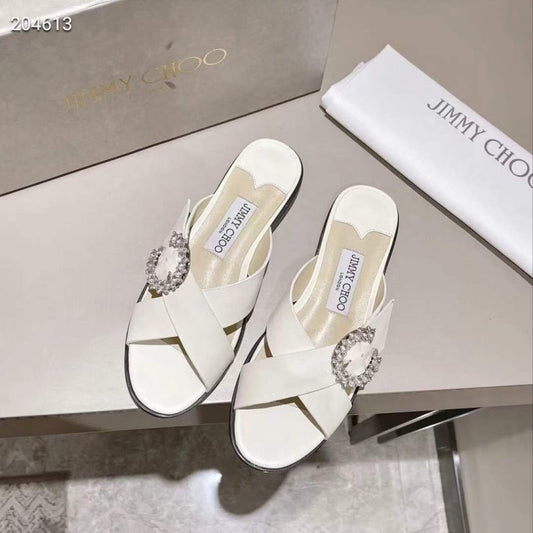 Jimmy Choo C Buckle Slippers SHS05059