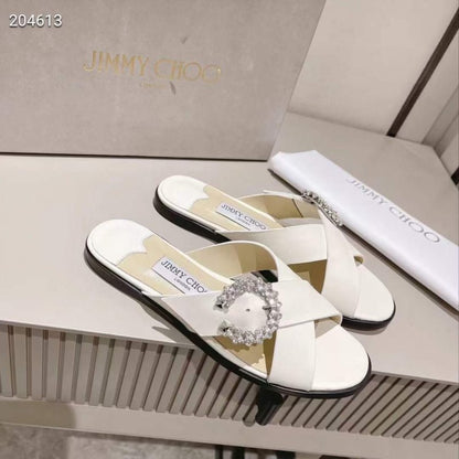 Jimmy Choo C Buckle Slippers SHS05059