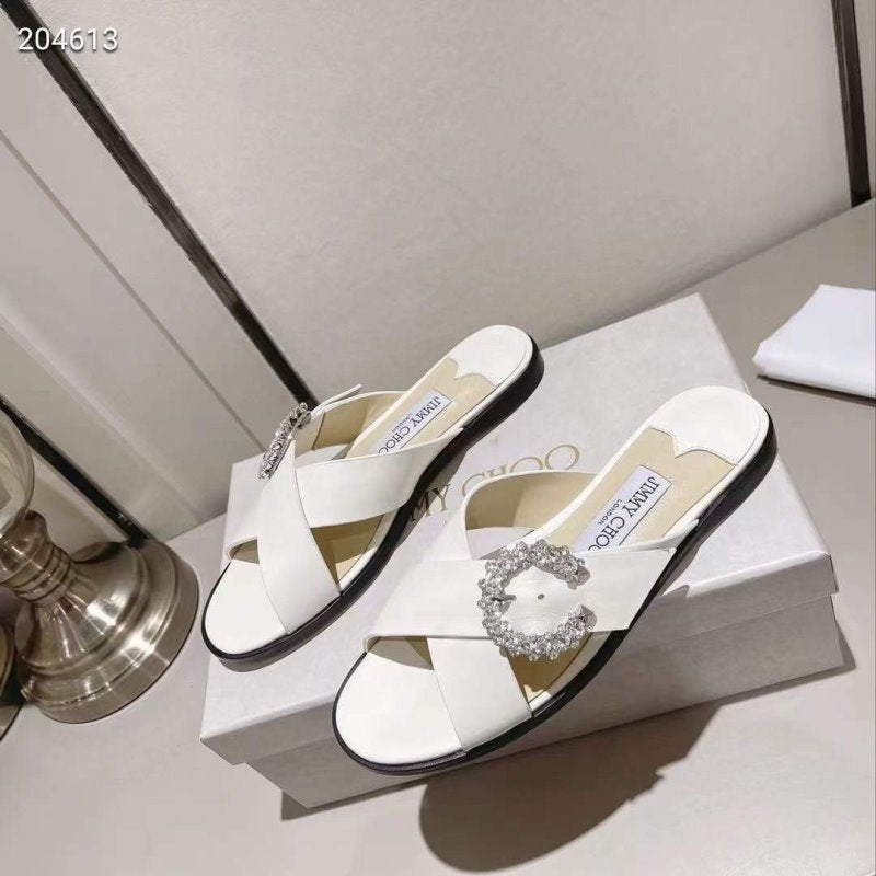 Jimmy Choo C Buckle Slippers SHS05059