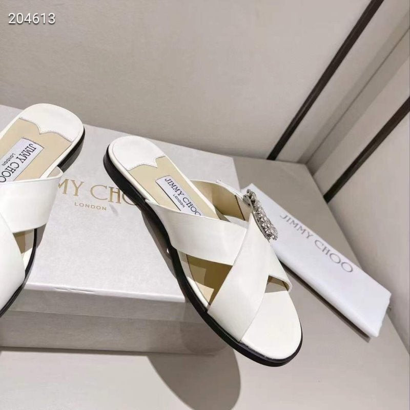 Jimmy Choo C Buckle Slippers SHS05059