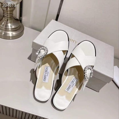 Jimmy Choo C Buckle Slippers SHS05059