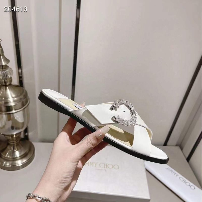 Jimmy Choo C Buckle Slippers SHS05059