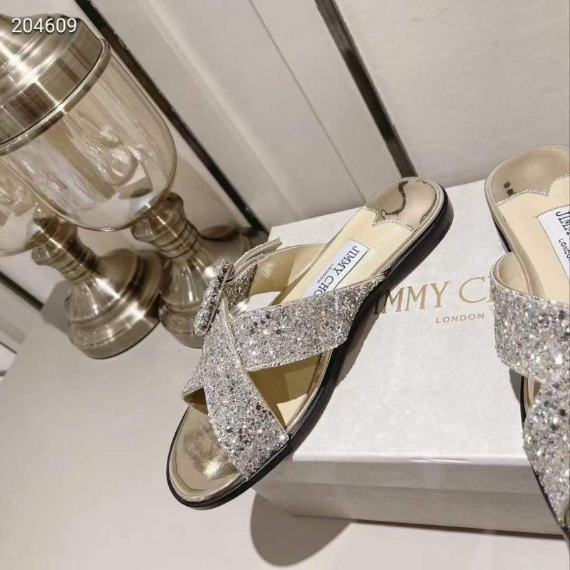 Jimmy Choo C Buckle Slippers SHS05061