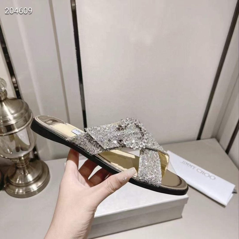 Jimmy Choo C Buckle Slippers SHS05061