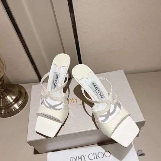 Jimmy Choo High Heel Flip Flop Sandals SHS05039