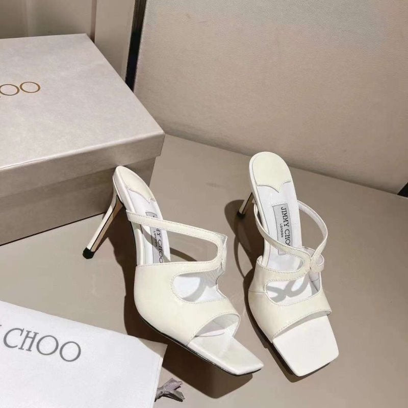 Jimmy Choo High Heel Flip Flop Sandals SHS05039