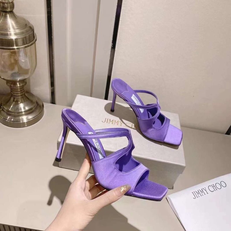 Jimmy Choo High Heel Flip Flop Sandals SHS05042