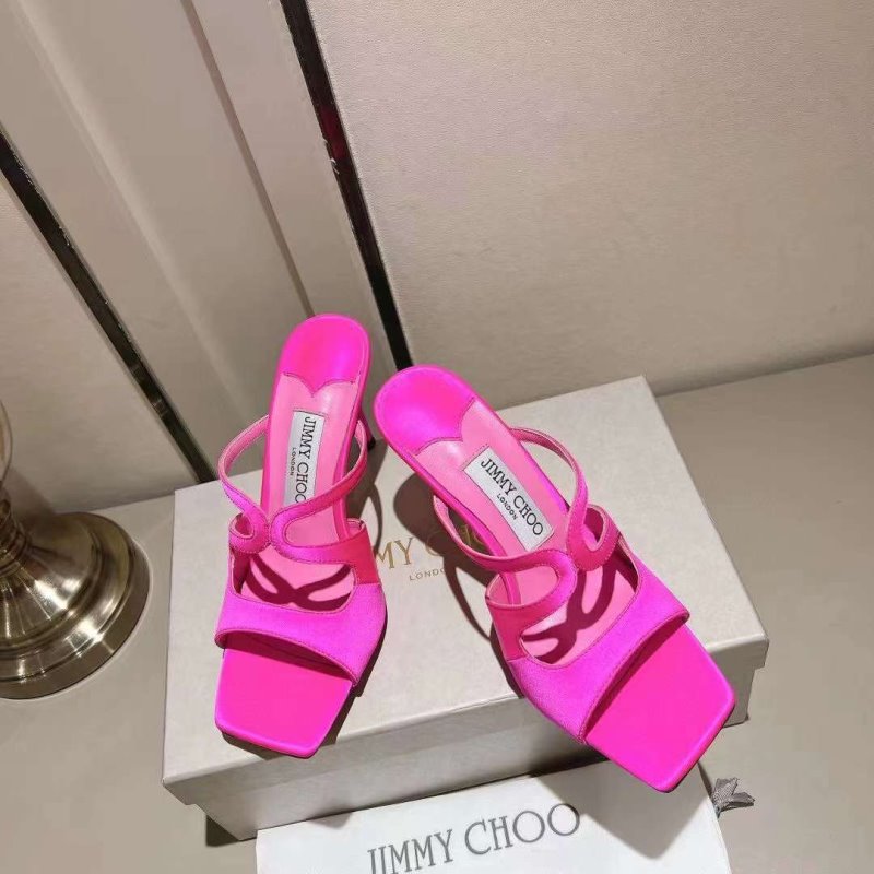 Jimmy Choo High Heel Flip Flop Sandals SHS05043