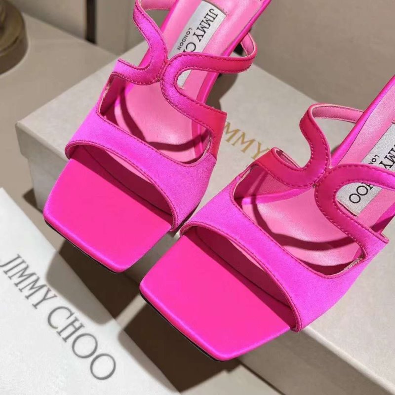 Jimmy Choo High Heel Flip Flop Sandals SHS05043