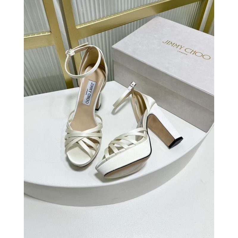 Jimmy Choo Thick Heel Sandals SHS05533