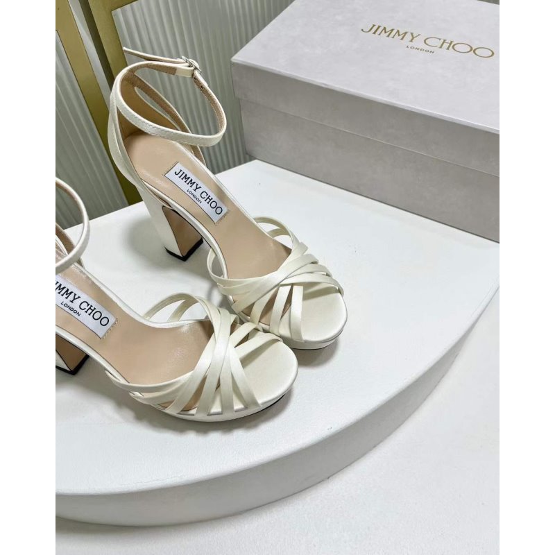 Jimmy Choo Thick Heel Sandals SHS05533